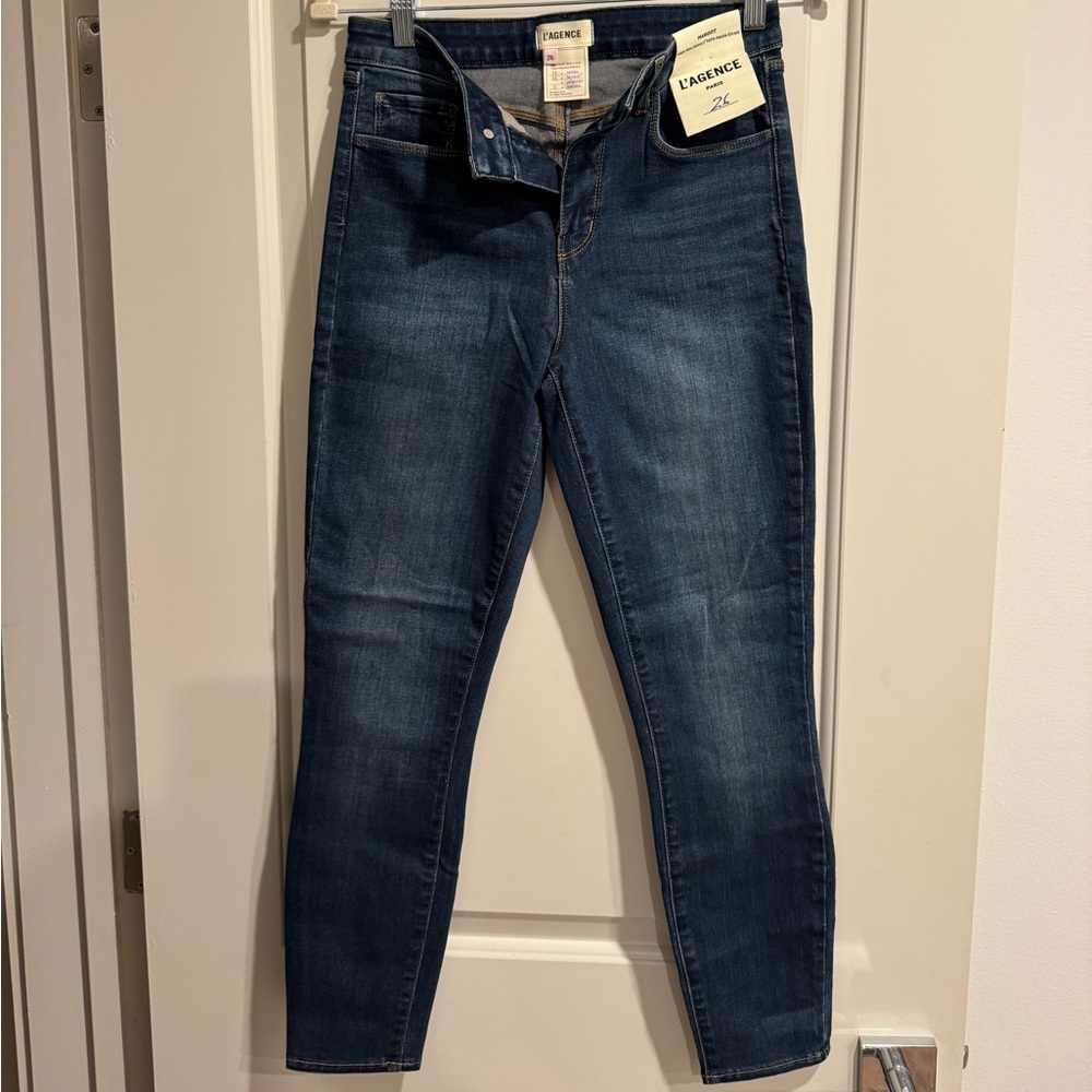 L'AGENCE MARGOT
High Rise skinny Dark Blue Jeans